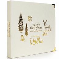 capture precious moments with our gender-neutral baby memory book - beautifully crafted keepsake for first 5 years! logo