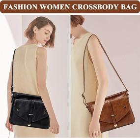 img 3 attached to 👜 Stylish and Durable Crossbody VASCHY Handbags - Shoulder Women's Handbags & Wallets with Water-Resistant Features