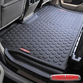 img 2 attached to 🚗 Ford F-150 Floor Mats (100% Weather Resistant) - Custom Fit for 2015-2017 Crew Cab F150 Trucks