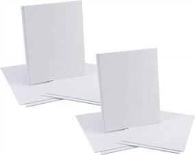 img 1 attached to Royal &amp; Langnickel 11X14 Canvas Panel Value Pack для масляной и акриловой живописи, 12-Pack Gessoed Triple