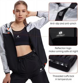 img 3 attached to Sweat More, Burn More: Women'S HOTSUIT Sauna Suit For Intense Gym Workouts And Effective Fat Burning