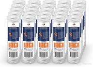 🚰 aquaboon 5 micron sediment water filter cartridge - 10 inch x 2.5 inch - universal replacement for ro units - compatible with wp-5, ap110, cfs110, p5, wfpfc4002, cw-mf - 25-pack logo