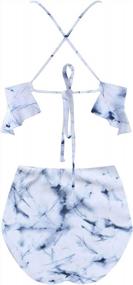 img 1 attached to Get Ready To Slay The Beach Look With SouqFone'S High Waist Ruffled Two-Piece Swimsuit!