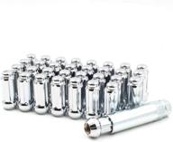 14x1 5 lug nuts black spline tires & wheels : accessories & parts логотип