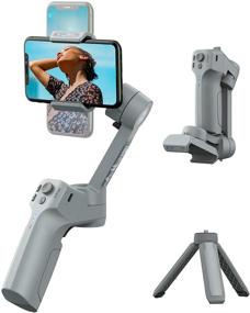 img 4 attached to 📷 MOZA Mini-MX Smartphone Gimbal: Small Palm-sized Stabilizer for iPhone & Android – Fast Tracking, Gesture Control & Ideal for Vlogging, YouTube Live Video