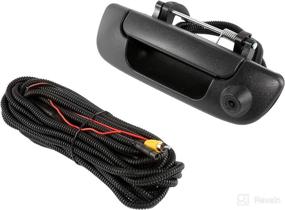 img 4 attached to 📷 Rear View Camera Backup Tailgate Handle Camera for 2002-2008 Dodge Ram 1500, 2003-2009 Dodge Ram 2500, 2003-2009 Dodge Ram 3500, Replacement Parking Cameras integrated with Tailgate Door Handle
