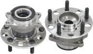 mayasaf 512333 rear wheel hub bearing assembly for dodge caliber and jeep compass/patriot (2 pack, 4x4 4wd only, 2007-2017 models) логотип