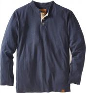 мужские рубашки flex-fit venado henley с длинным рукавом - удобные и стильные мужские рубашки henley из эластичного материала логотип