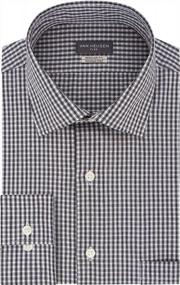 img 2 attached to Van Heusen Regular Collar Sleeve Men's Shirts: Classic Style for Every Occasion