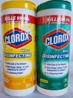 35 count disinfecting wipes 2 pack bundle logo