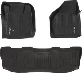 img 4 attached to 🚗 Black MAX LINER A0177/B0176 for 08-10 Ford F-250 / F-350 / F-450 Super Duty Crew Cab