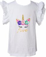 👚 kirei sui girls 1st birthday tops, tees & blouses for girls' clothing logo