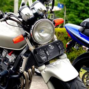 img 4 attached to Sresk Universal Motorcycle Saddlebags Handlebar Motorcycle & Powersports