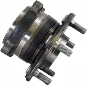 img 1 attached to Rear Wheel Bearing And Hub Assembly W/5 Lugs For Infiniti EX37 FX37 FX50 G37 M35H M56 370Z EX35 FX35 G25 M35 M37 M45 G35 Q50 Q70, Nissan 370Z - MotorbyMotor 512379