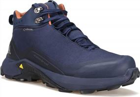 img 4 attached to Conquer Any Terrain With HUMTTO'S Waterproof Men'S Hiking Boots