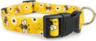 🐝 limeloot bees adjustable dog collar for small male and female dogs логотип