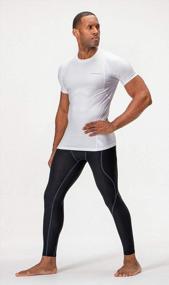 img 1 attached to Men'S Short Sleeve Compression Shirts - Set Of 3 For Athletic Performance And DevOps