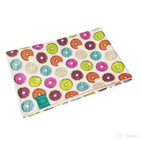 img 3 attached to 🍩 Charlie Banana Premium Cotton Reusable Changing Pad with Ultra-Soft Feel – Delicious Donuts Design