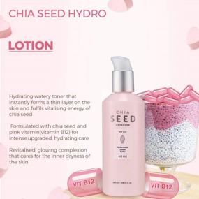 img 3 attached to The Face Shop Chia Seed Hydro Lotion Soft Hydrating Moisturizer For Skin Nourishing & Hydration Without Sticky Feel, 4.9 Fl Oz