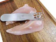 tenderloin white bit remover: robust tendon puller for chicken breast tenders logo