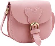 little leather crossbody shoulder toddler women's handbags & wallets - crossbody bags logo