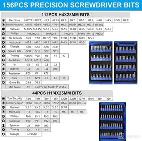 img 3 attached to SOOKEY Precision Screwdriver Phillips Magnetic