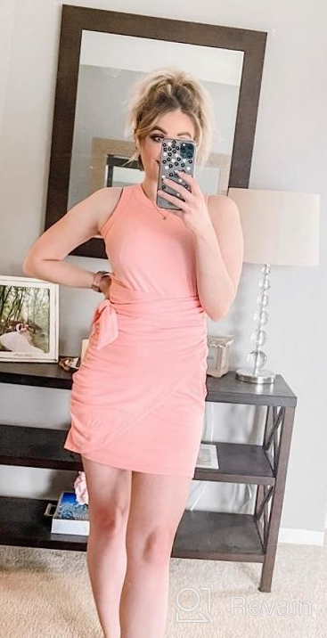 img 1 attached to Stay Stylish This Summer With LETSRUNWILD Bodycon Beach Dress: Sleek And Trendy review by Heidi Young