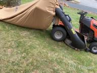 img 1 attached to TerraKing Leaf Bag XL - Heavy Duty Material Collection System For Ride-On Lawnmowers - Fast & Easy Leaf Collection With Nylon Bottom (Fits 3-Bag Hood) [ST95033] review by Cody Howard