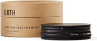 📸 urth 77mm filter kit: uv, circular polarizing (cpl), nd2-400 lens filters logo
