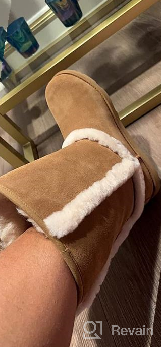 img 1 attached to 👢 Stylish and Waterproof UGG Kids' Hadley II Tall Boot – Ultimate Protection and Style for Little Feet review by Christopher Hicks