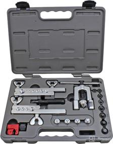 img 4 attached to 🛠️ 4LIFETIMELINES Professional Brake Line Flare Kit for Single, Double (SAE) Flares & Bubble (ISO) Flares - Complete Set with 2 Flaring Bars, 12 Flaring Dies, Tubing Cutter, Tubing Reamer, & Storage Case