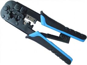 img 4 attached to TL-N568R Network Crimping Tool 8P Modular Holder - Steel, Lightweight, Compact & Durable With Keyway.