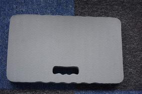 img 1 attached to EVA Soft Kneeling Pad 2 Pack - Grey Thick Cushion For Gardening, Yoga, Baby Bath And Home Cleaning.