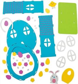img 2 attached to Create Your Own Easter Bunny Foam House With Our DIY Craft Kit