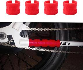img 2 attached to Protect Your Bike'S Chain And Frame With ENLEE'S 4-Piece Chainstay Protector Set!
