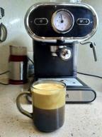 img 1 attached to Rozhkovy coffee maker Kitfort KT-702, black review by Czesawa ledziewska ᠌