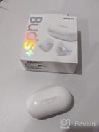 img 2 attached to Upgrade Your Audio Experience with Samsung Galaxy Buds+ Plus: True Wireless Earbuds with Improved Battery and Call Quality in White, including Wireless Charging Case and Velvet Pouch. review by Candra ᠌