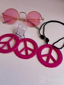 img 6 attached to Ощутите винтажный шик с солнцезащитными очками SunnyPro с маленькими цветными линзами в стиле хиппи
