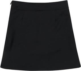 img 3 attached to YiZYiF Elastic Uniform Pleated Schoolwear Girls' Clothing in Skirts & Skorts