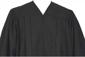 img 2 attached to IvyRobes Unisex Black Plymouth Clergy Robe - A Premium Choice For Judges & Pulpit Use