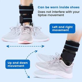 img 2 attached to Adjustable Rigid Velpeau Ankle Brace With Gel Pads For Women And Men - Ideal For Sprains, Tendonitis, Post-Op Cast Support And Injury Protection - Large, Right Foot