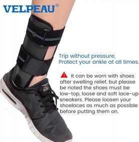 img 1 attached to Adjustable Rigid Velpeau Ankle Brace With Gel Pads For Women And Men - Ideal For Sprains, Tendonitis, Post-Op Cast Support And Injury Protection - Large, Right Foot