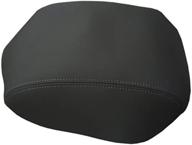 🪑 black leather center console armrest cover replacement kit for 2009-2015 pilot логотип