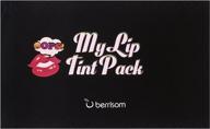 💋 berrisom oops tint pack colors: long-lasting lip stain with bold shades and easy application логотип