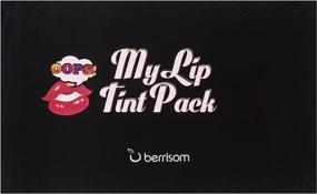 img 4 attached to 💋 Berrisom Oops Tint Pack Colors: Long-lasting Lip Stain with Bold Shades and Easy Application