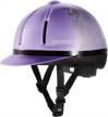 troxel legacy schooling helmet: secure and comfortable headgear for equestrians logo