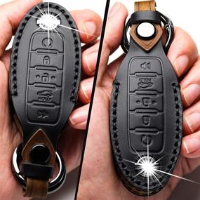 img 2 attached to ZiHafate Leather Compatible Keyless Pathfinder Interior Accessories