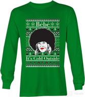 moira rose unisex long sleeve shirt - bebe it's cold outside логотип