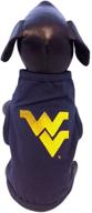 🐾 ncaa west virginia mountaineers dog tank top: comfortable cotton lycra blend логотип