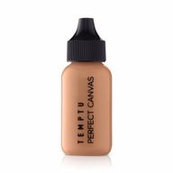 temptu perfect canvas airbrush foundation: long-wear anti-aging makeup with buildable coverage for hydrated, healthy skin and semi-matte, natural finish logo